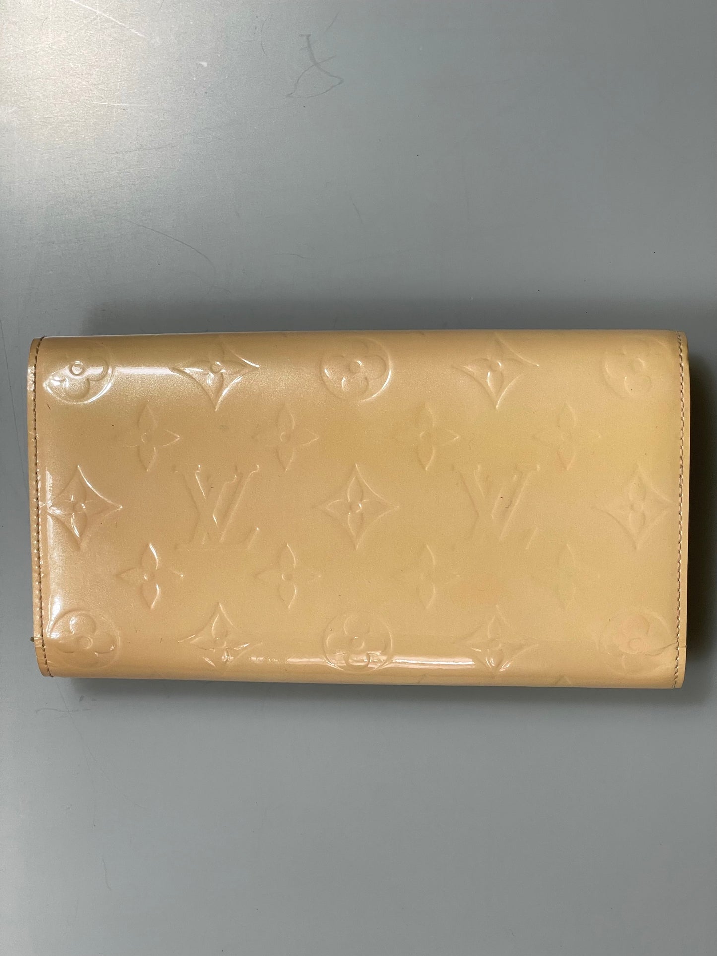 Louis Vuitton Monogram Vernis Long Envelope Wallet