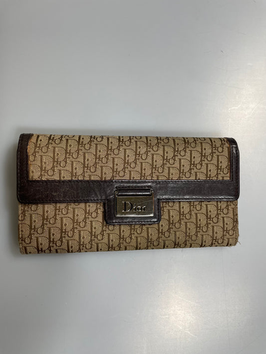 Dior Vintage Diorissimo Pattern Wallet