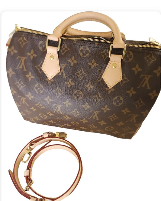 LV Monogram Speedy 30 Bandouliere